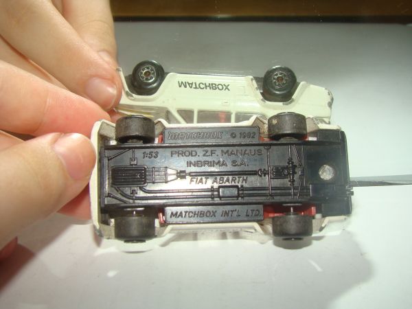 * INBRIMA MATCHBOX FIAT ABARTH B035