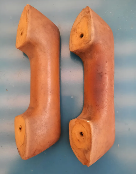 Par De Descança Braço Caramelo Dodge Polara CX11